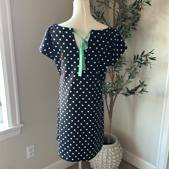 L - Anthropologie Polka Dot Dress - Picture 3 of 4